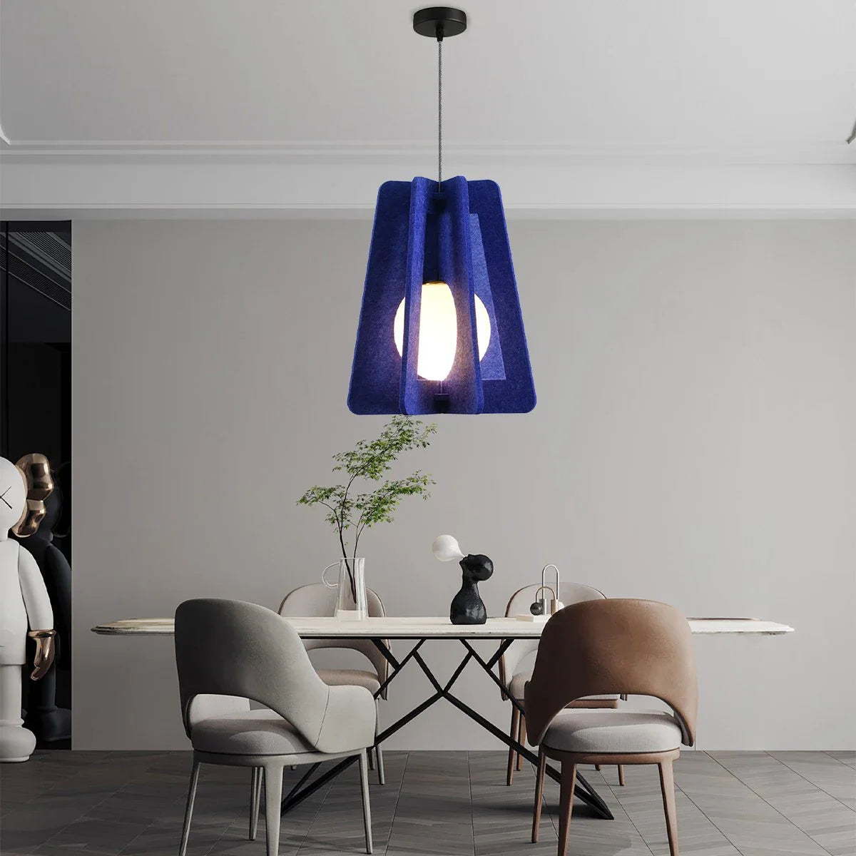 Feyran Square Pavilion Acoustic Pendant Light
