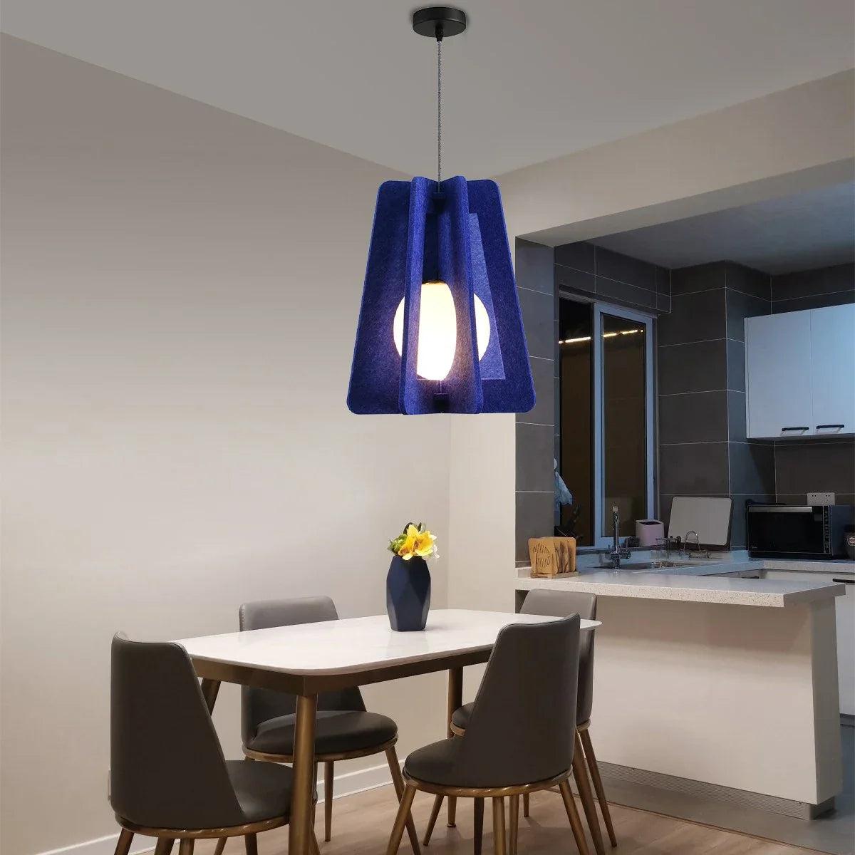 Feyran Square Pavilion Acoustic Pendant Light