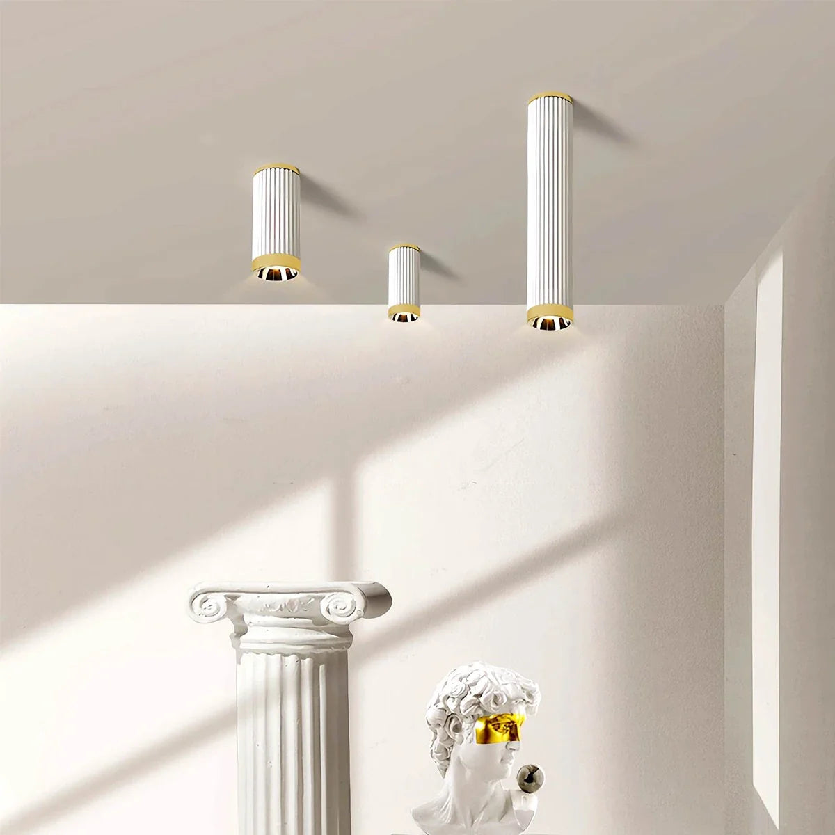 Feyran Striped Spotlight Track Ceiling Lamp
