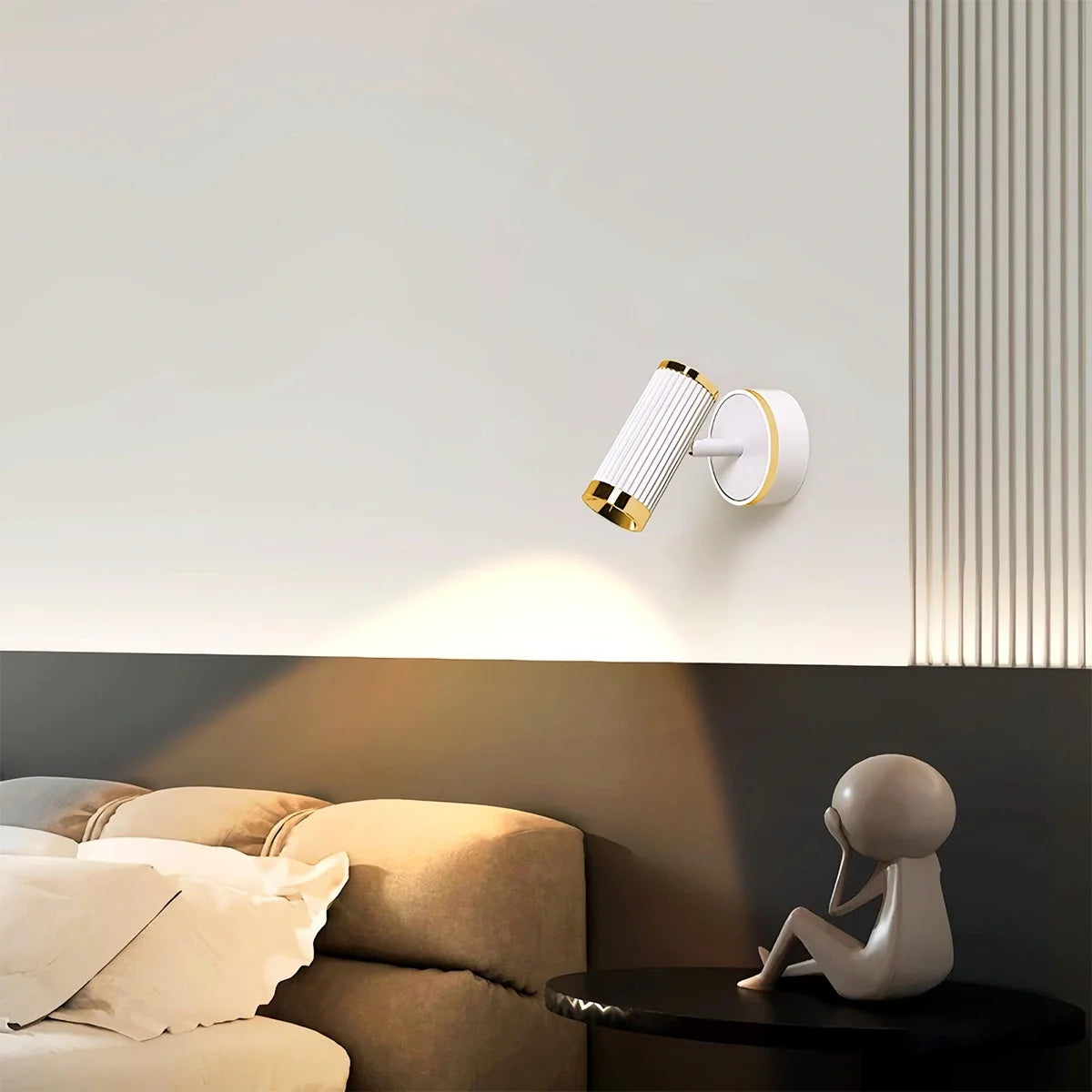 Feyran Striped Spotlight Track Ceiling Light & Sconces