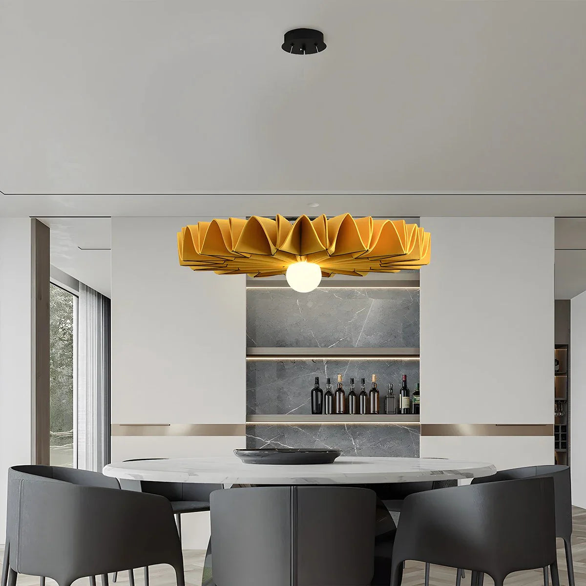 Feyran Sunflower Acoustic Pendant Light
