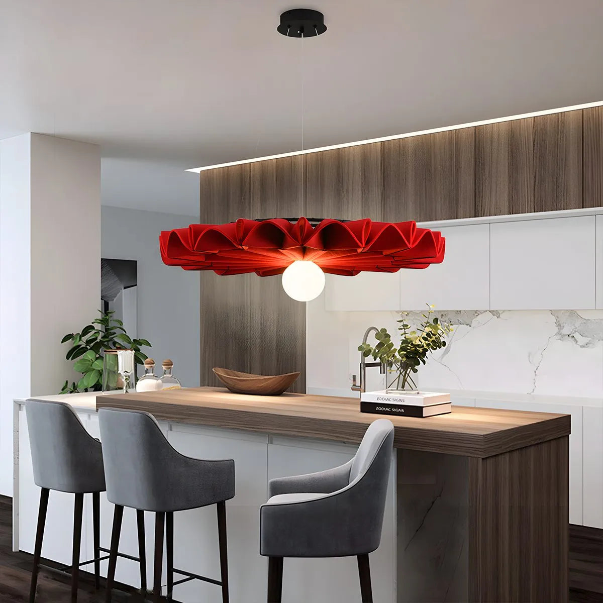 Feyran Sunflower Acoustic Pendant Light