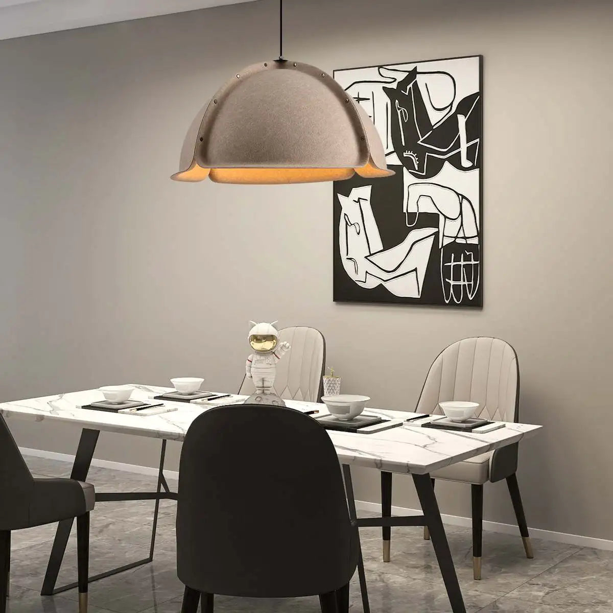 Feyran Nordic Simple Style Felt Pendant Light
