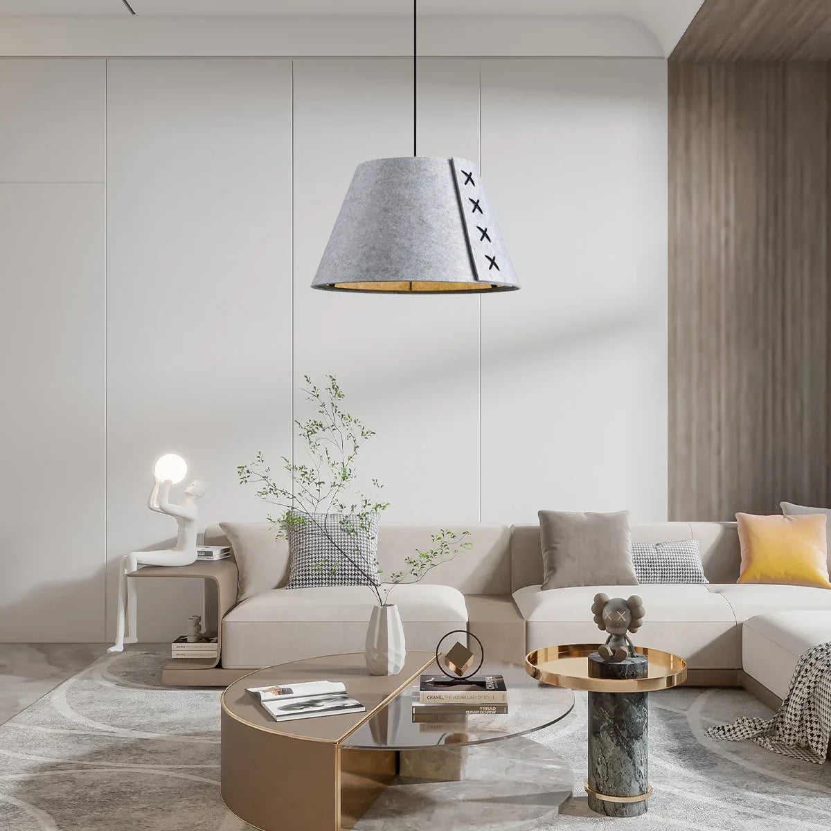 Feyran Modern Sound Absorbing Felt Pendant Light