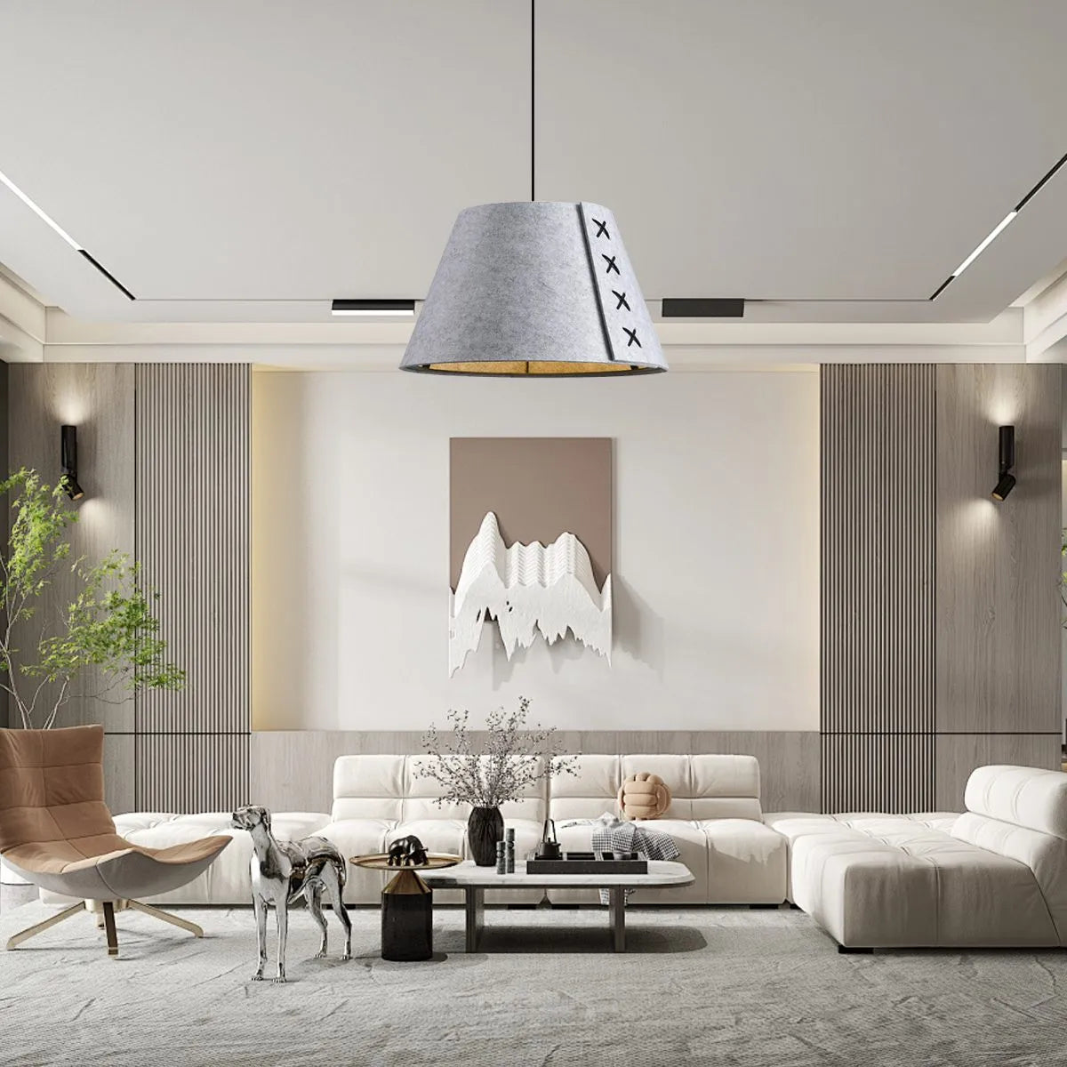 Feyran Modern Sound Absorbing Felt Pendant Light