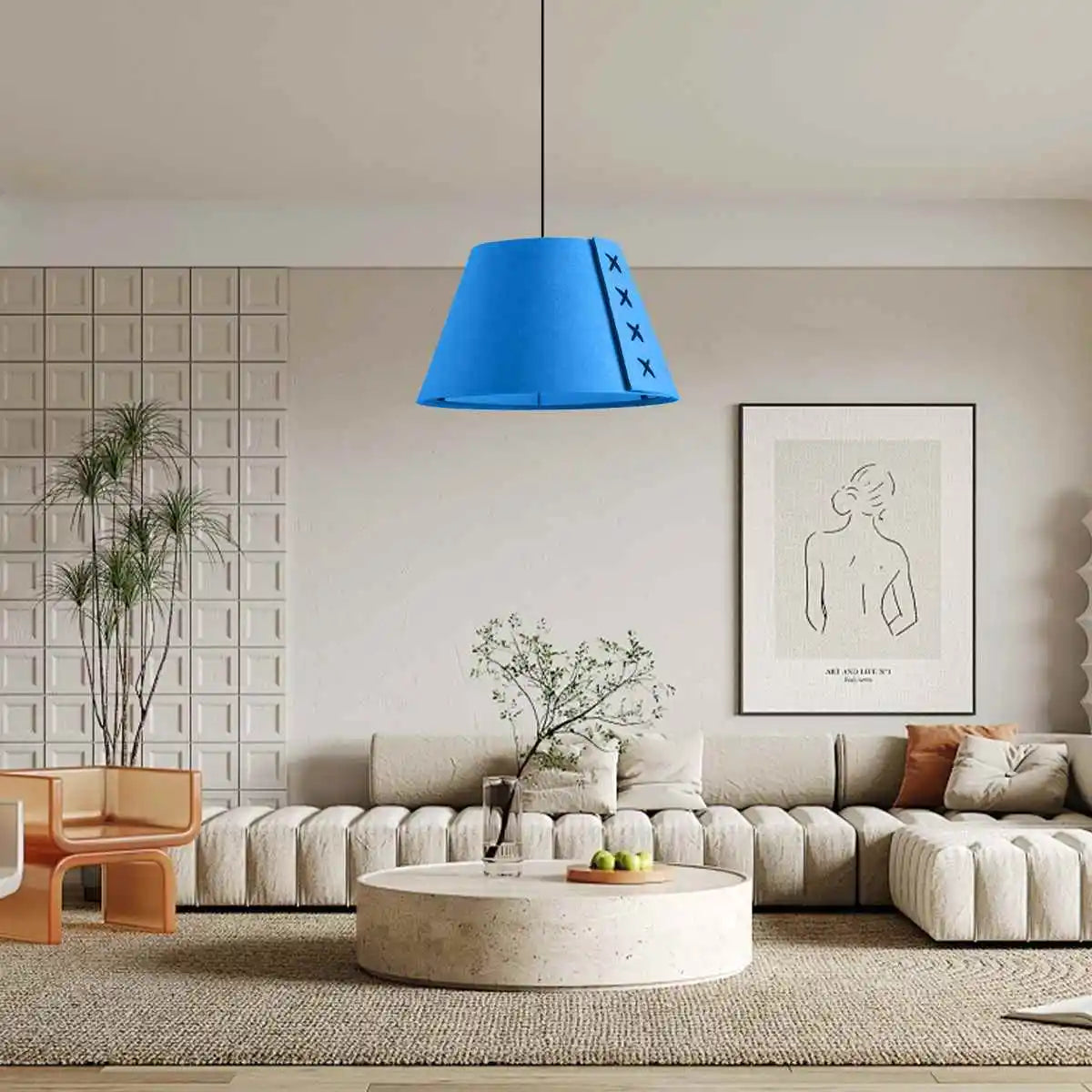 Feyran Modern Sound Absorbing Felt Pendant Light