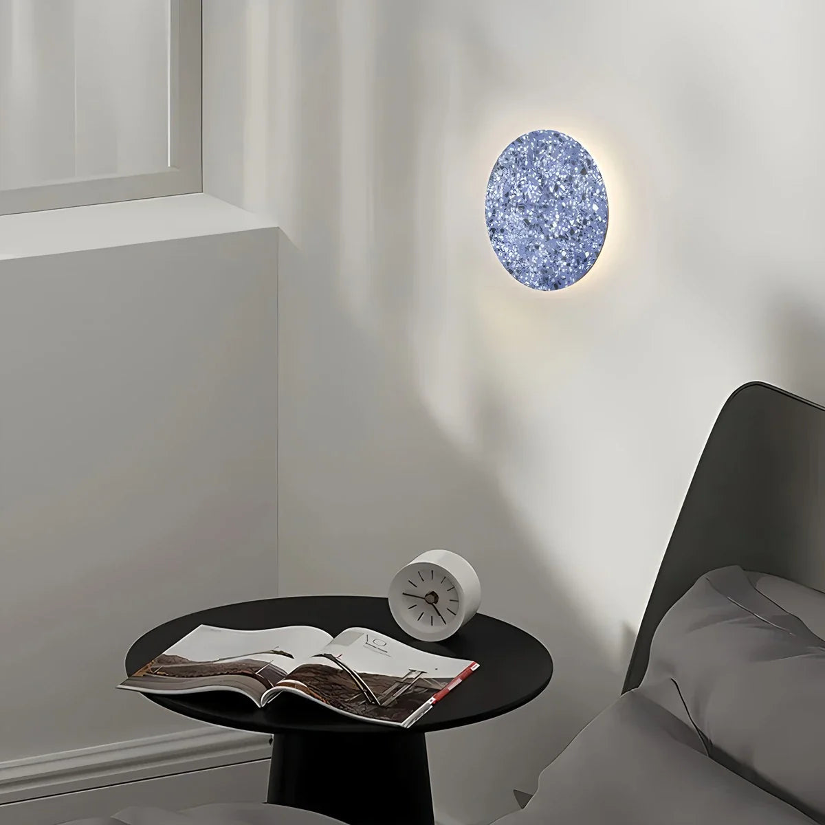 Feyran Nordic Light Luxury Round Disc Wall Sconce