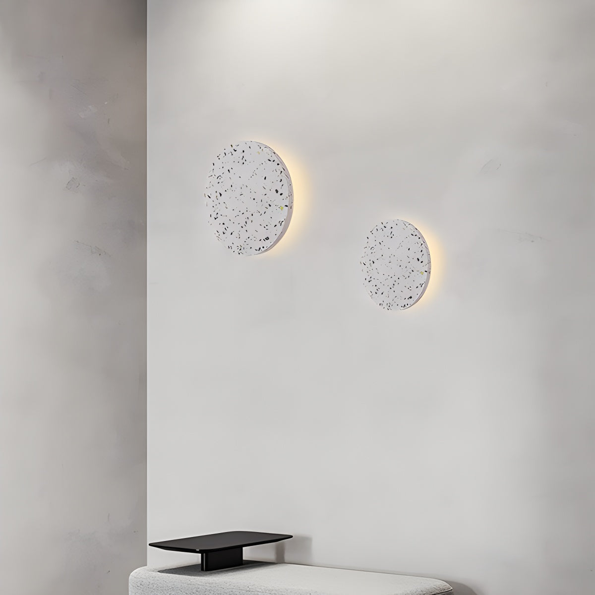 Feyran Nordic Light Luxury Round Disc Wall Sconce
