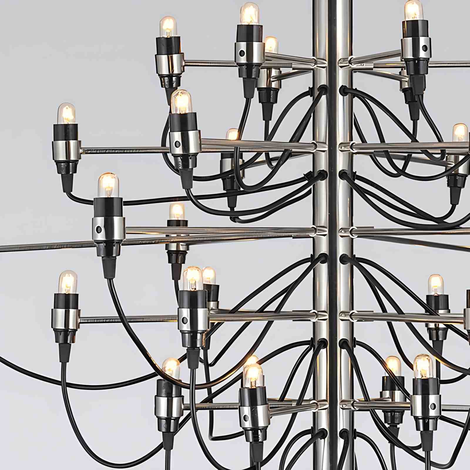 Feyran Tiered Modern Candle Chandelier