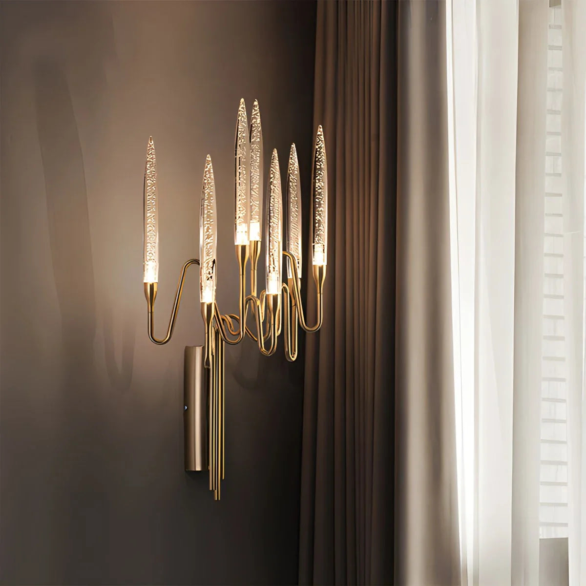 Feyran Modern Branch Chandelier & Floor Lamp