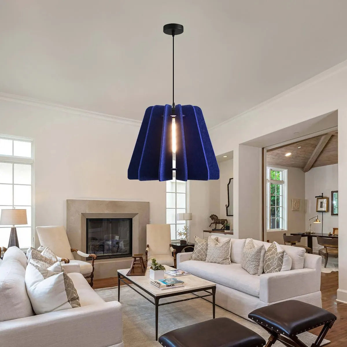 Feyran Triangle Piece Acoustic Pendant Light