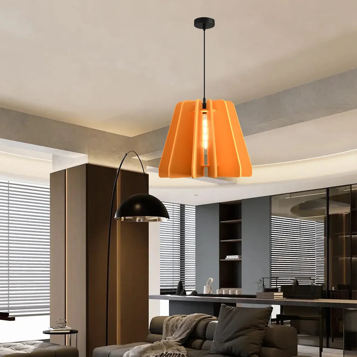 Feyran Triangle Piece Acoustic Pendant Light