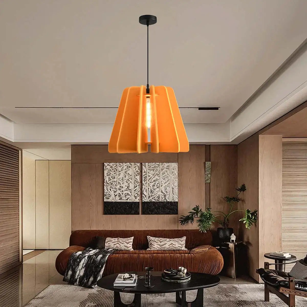 Feyran Triangle Piece Acoustic Pendant Light