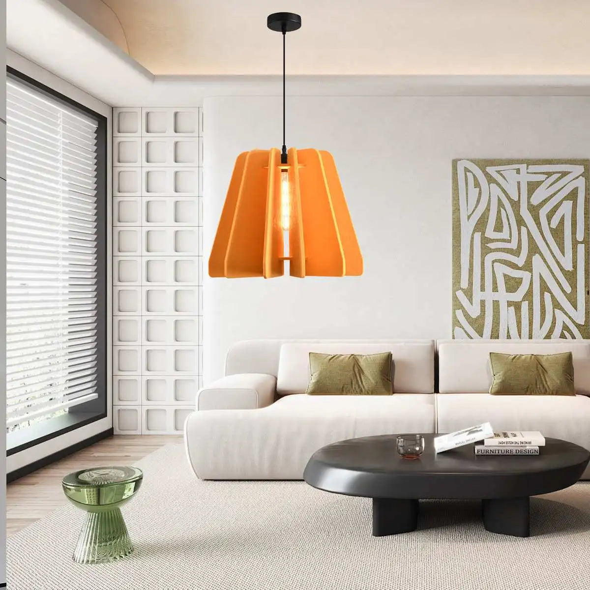 Feyran Triangle Piece Acoustic Pendant Light