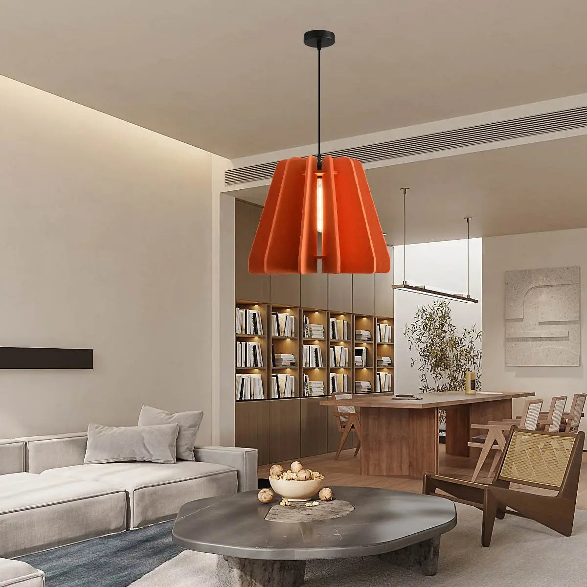 Feyran Triangle Piece Acoustic Pendant Light