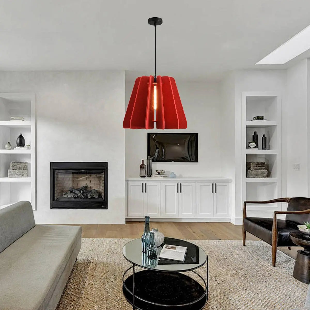 Feyran Triangle Piece Acoustic Pendant Light