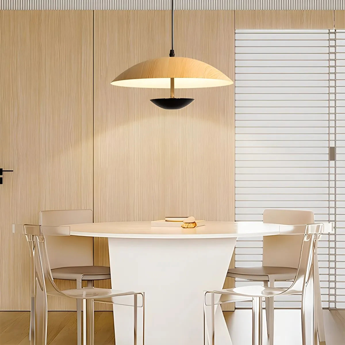 Feyran UFO Wrought Iron Pendeant Light for Living Room
