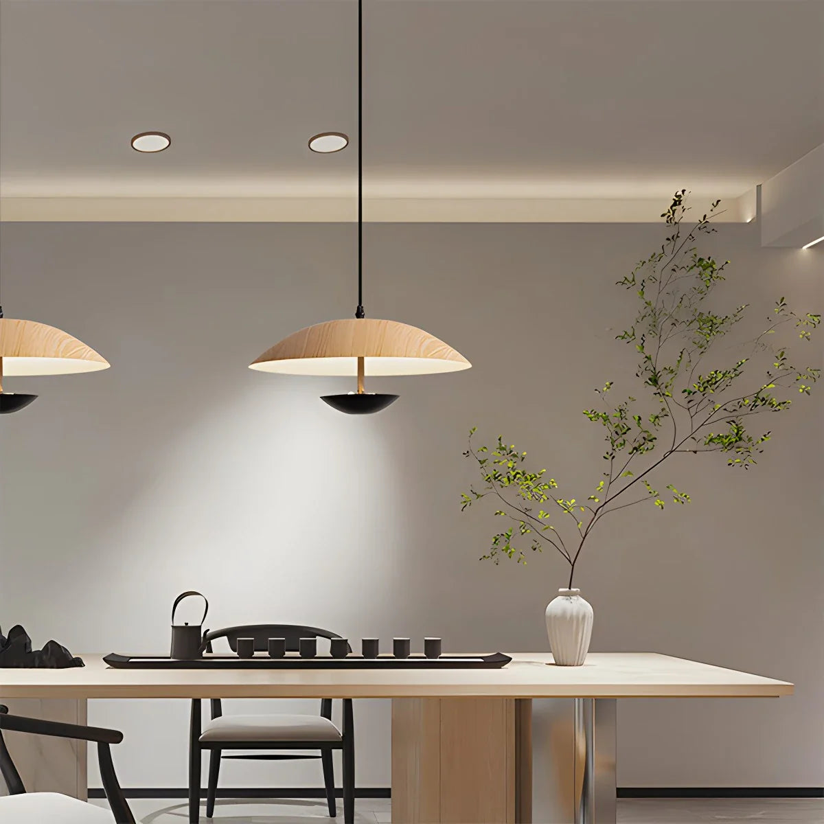 Feyran UFO Wrought Iron Pendeant Light for Living Room
