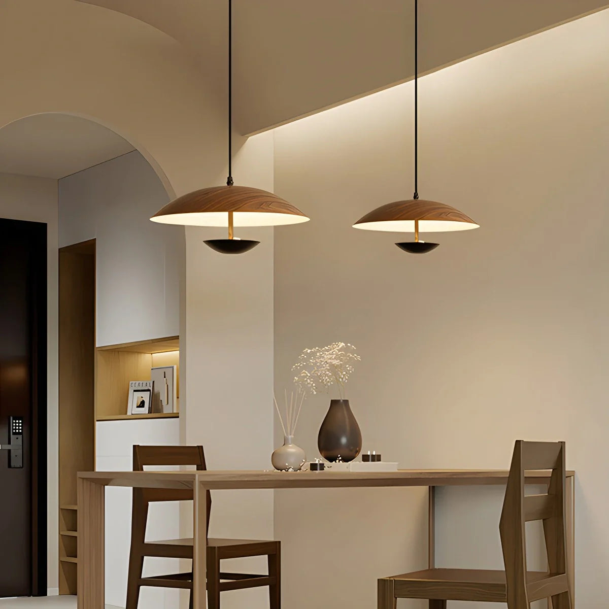 Feyran UFO Wrought Iron Pendeant Light for Living Room