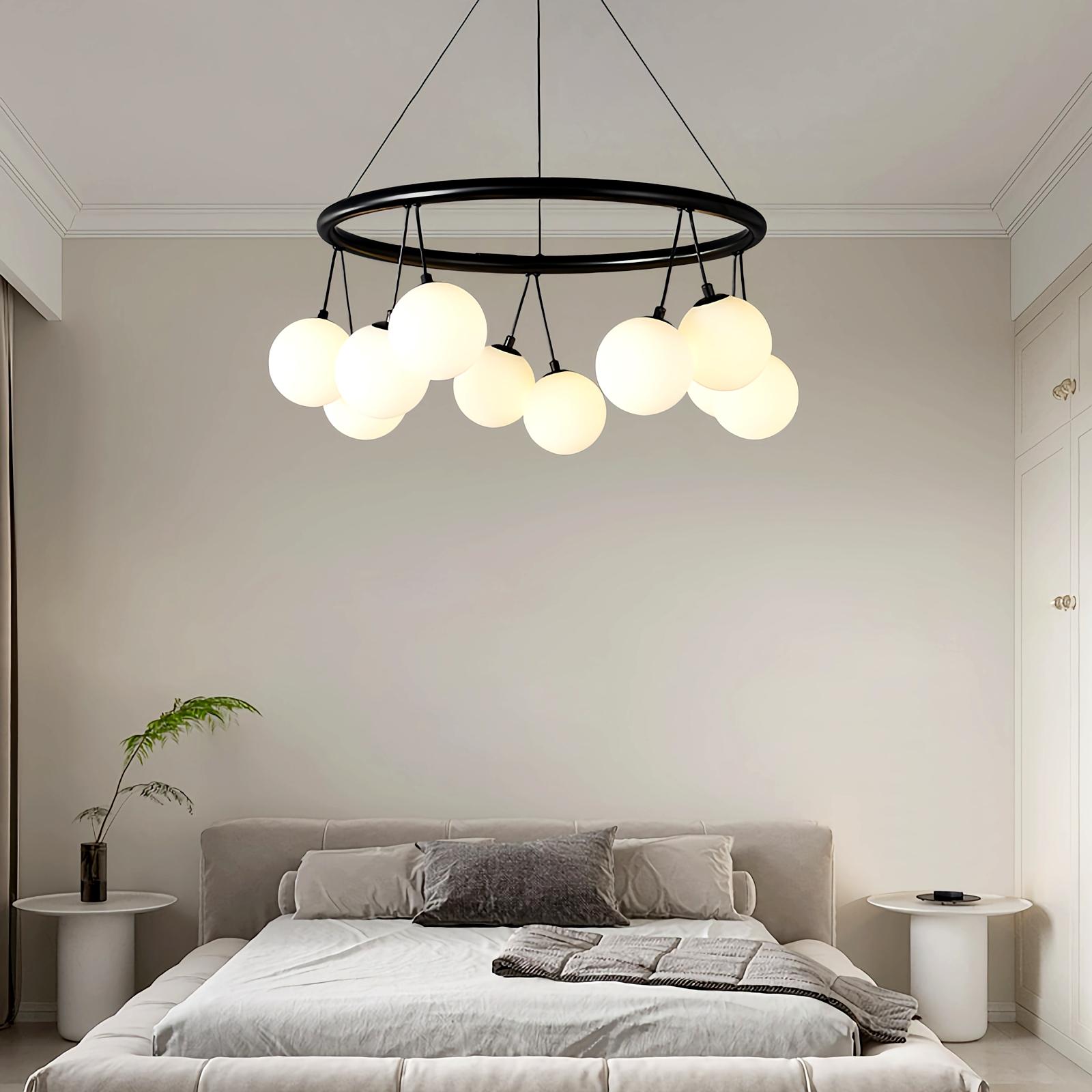 Feyran Valentina Nordic LED Glass Ball Chandelier