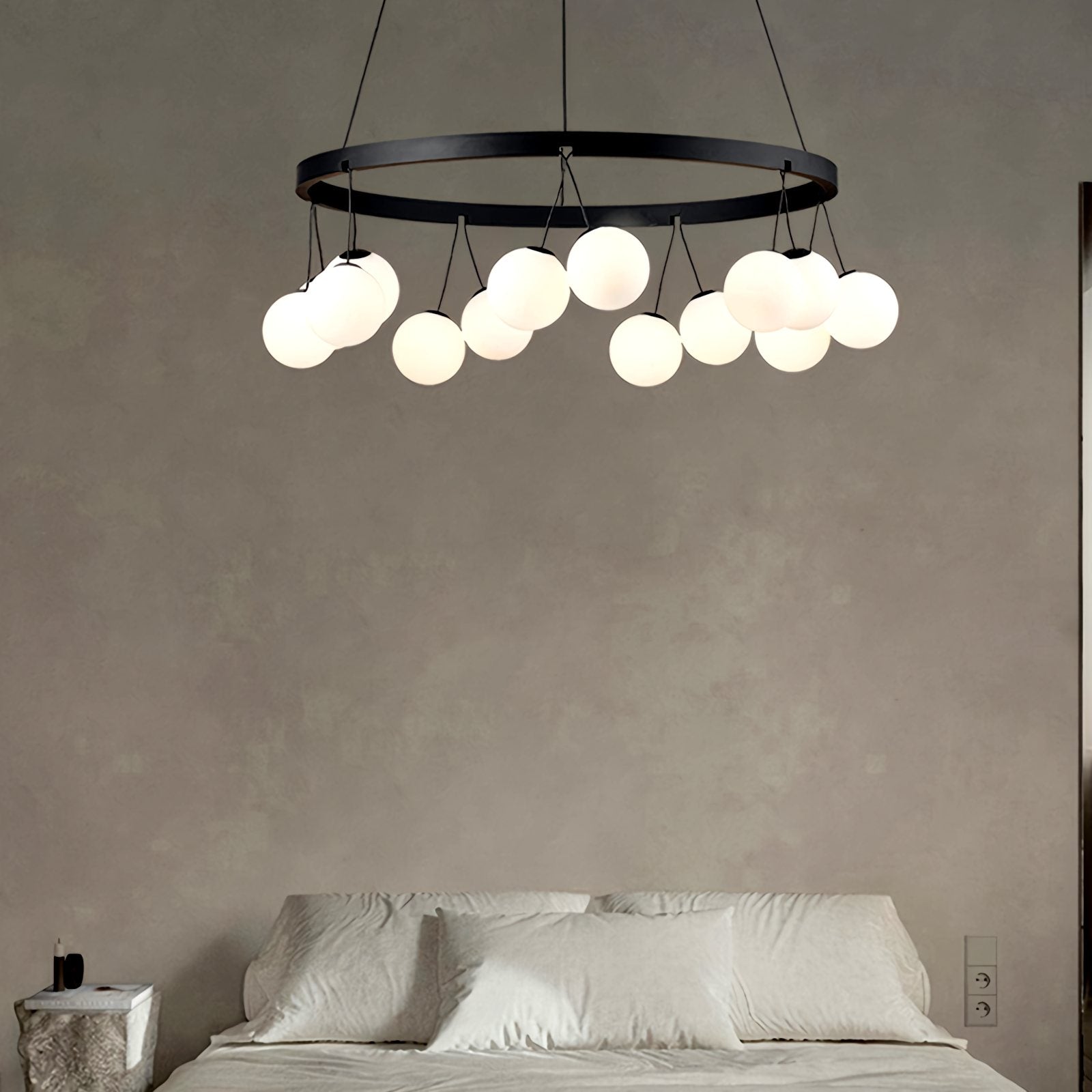 Feyran Valentina Nordic LED Glass Ball Chandelier