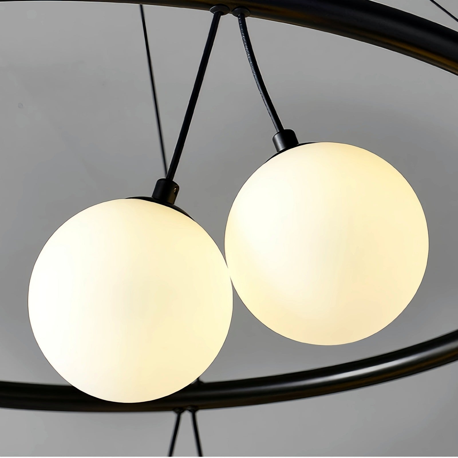 Feyran Valentina Nordic LED Glass Ball Chandelier