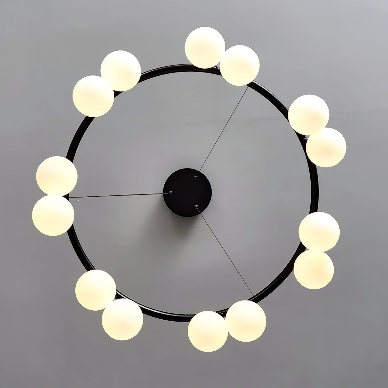 Feyran Valentina Nordic LED Glass Ball Chandelier