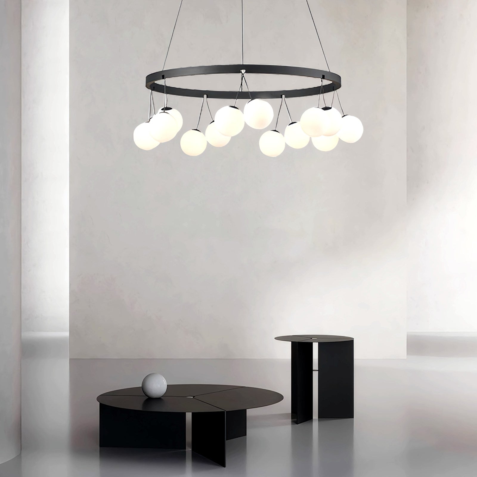 Feyran Valentina Nordic LED Glass Ball Chandelier