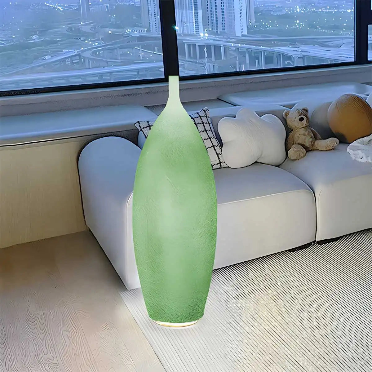 Feyran Colorful Vases Outdoor Floor Lamp