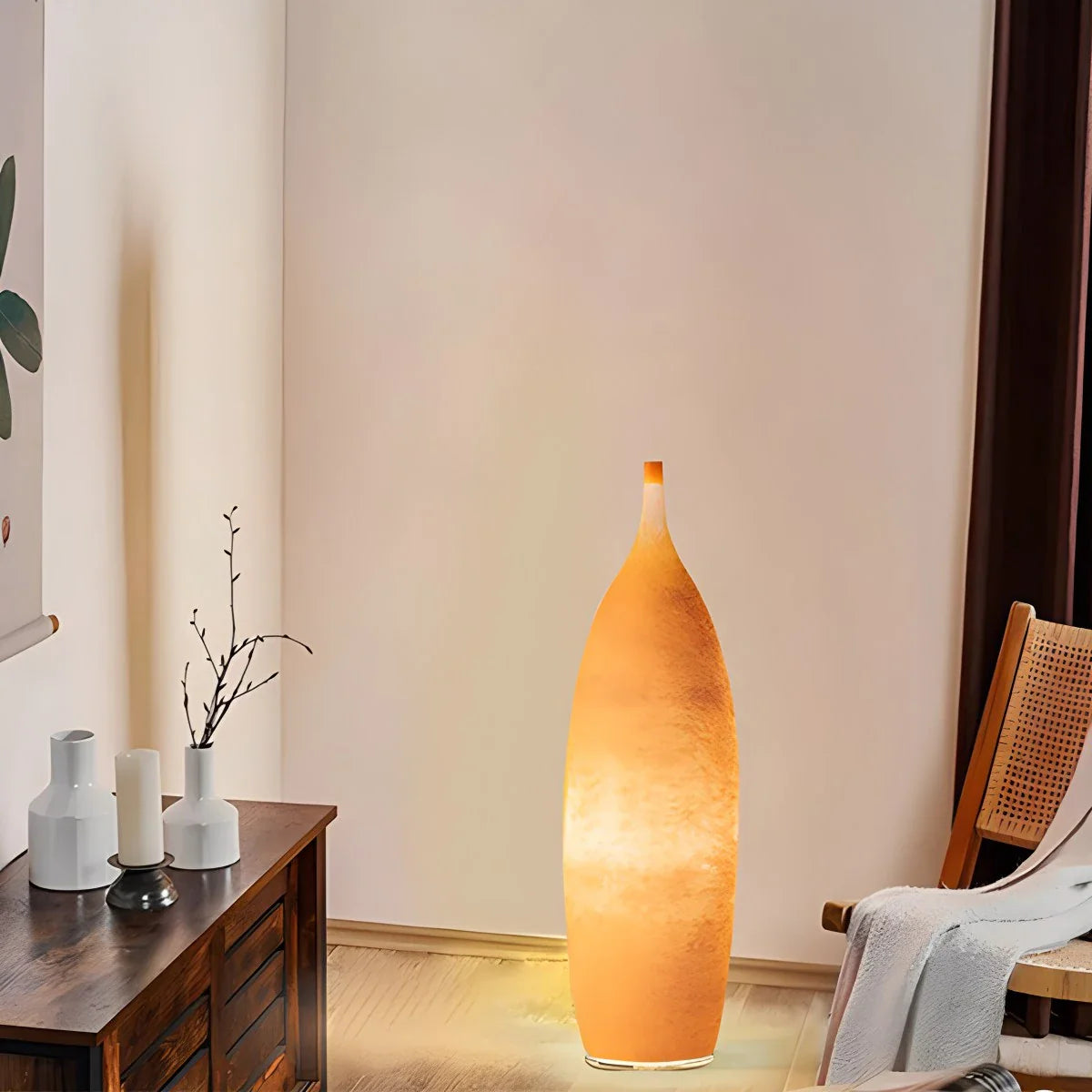 Feyran Colorful Vases Outdoor Floor Lamp
