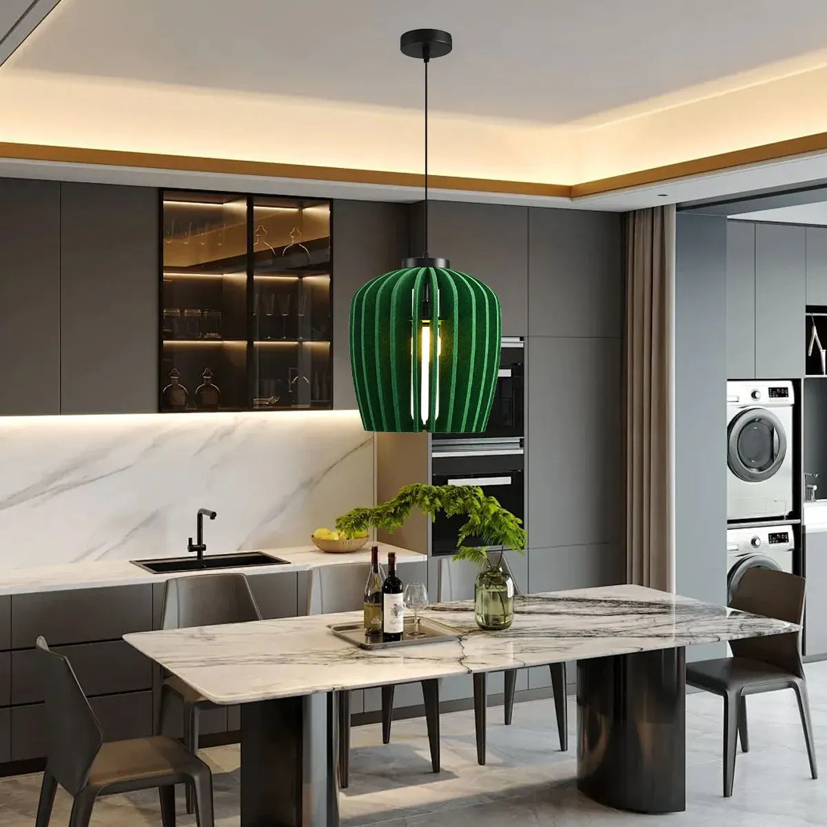 Feyran Wine Jar Shape Acoustic Pendant Light