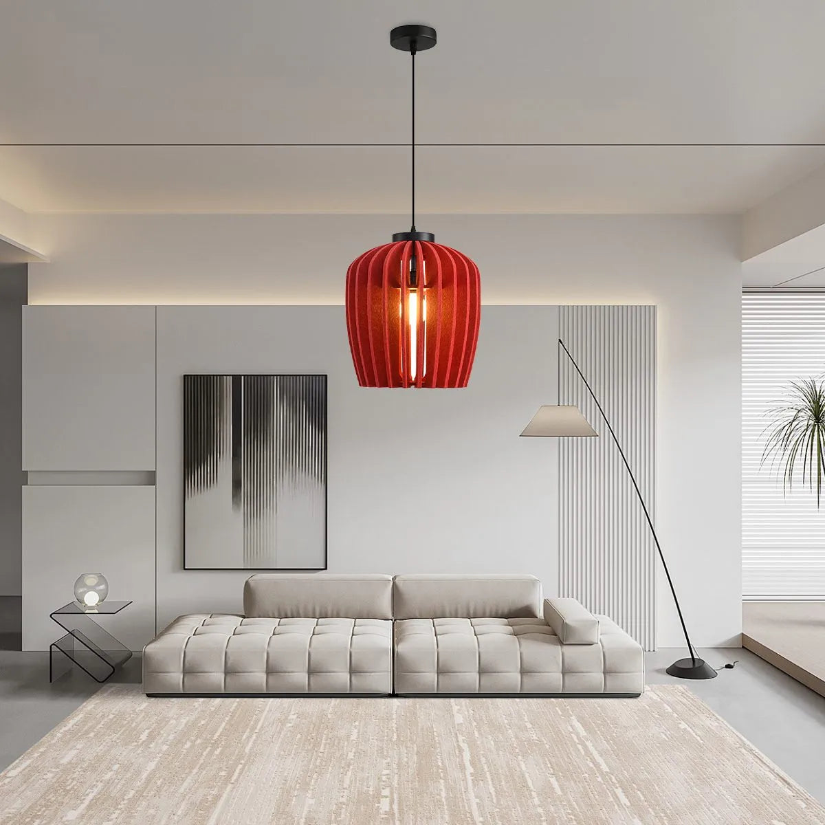 Feyran Wine Jar Shape Acoustic Pendant Light