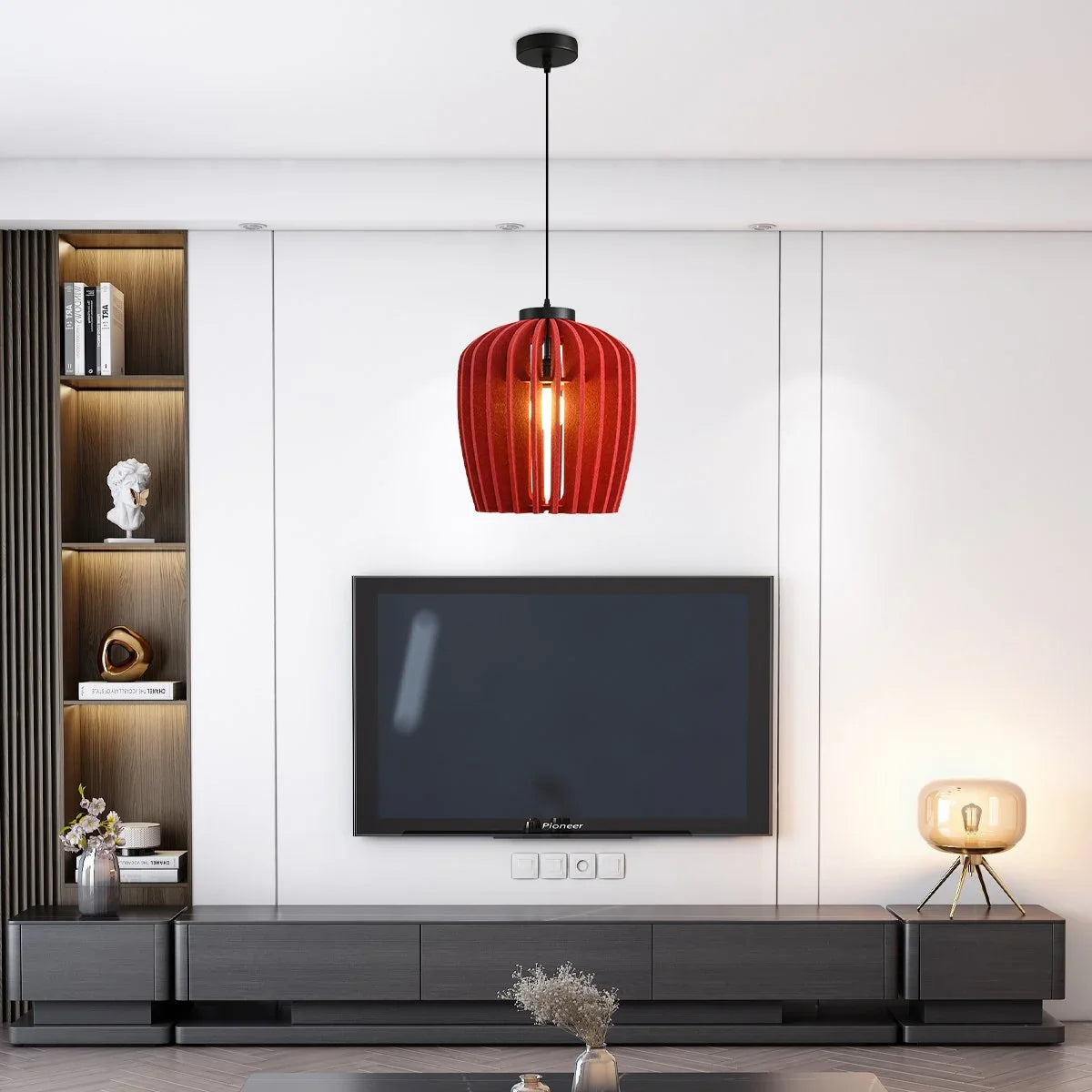 Feyran Wine Jar Shape Acoustic Pendant Light