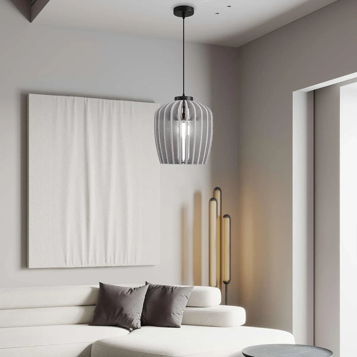 Feyran Wine Jar Shape Acoustic Pendant Light