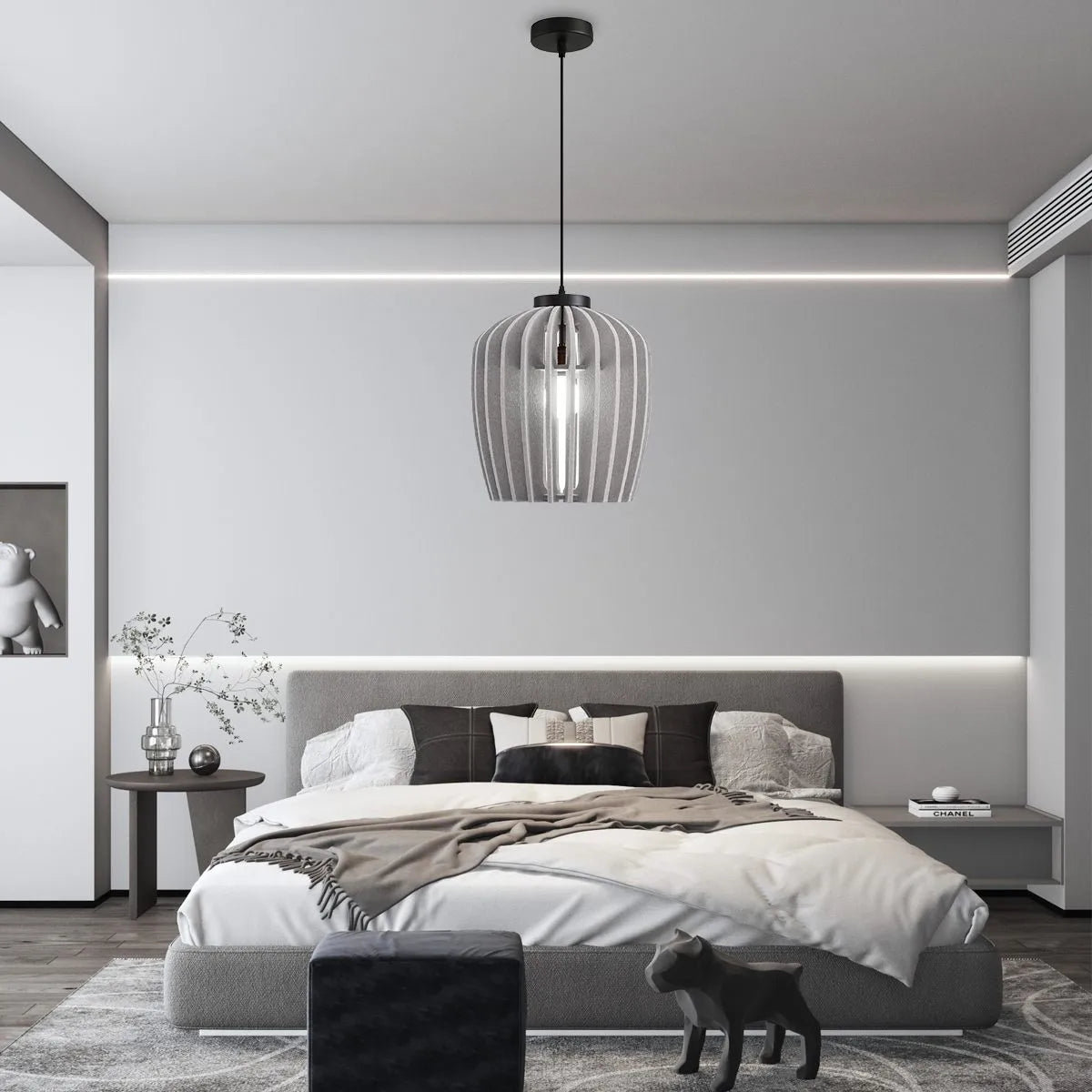 Feyran Wine Jar Shape Acoustic Pendant Light
