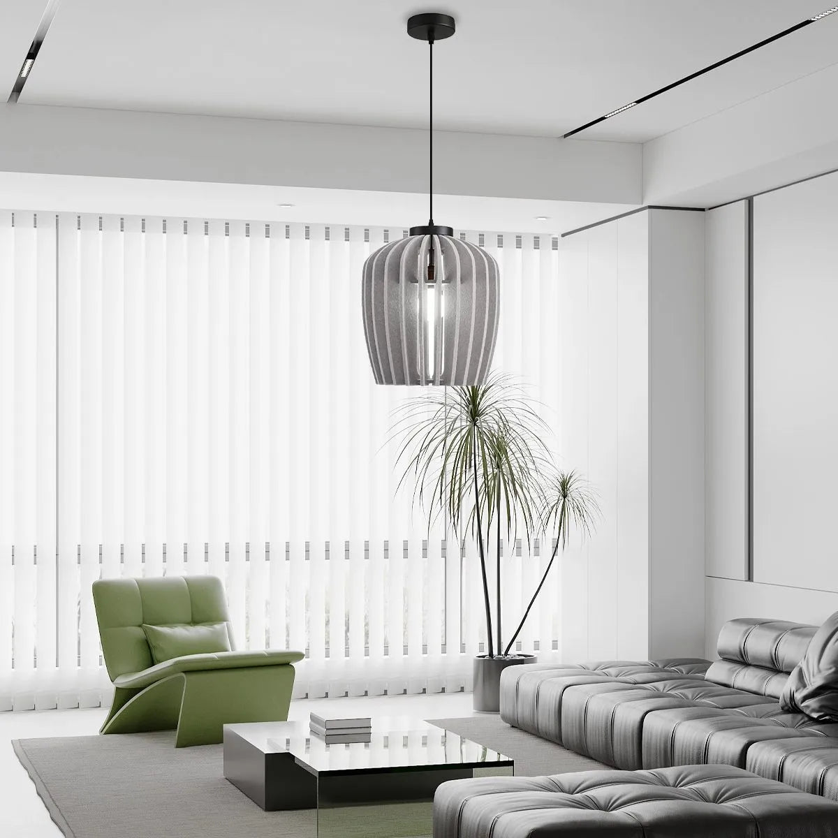 Feyran Wine Jar Shape Acoustic Pendant Light