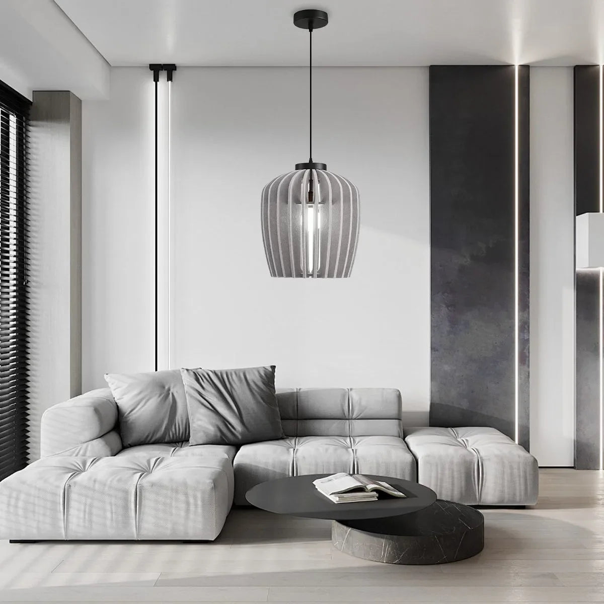 Feyran Wine Jar Shape Acoustic Pendant Light