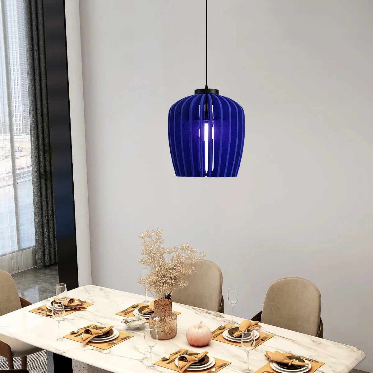 Feyran Wine Jar Shape Acoustic Pendant Light
