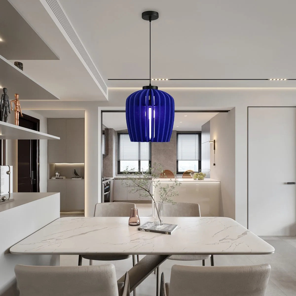 Feyran Wine Jar Shape Acoustic Pendant Light