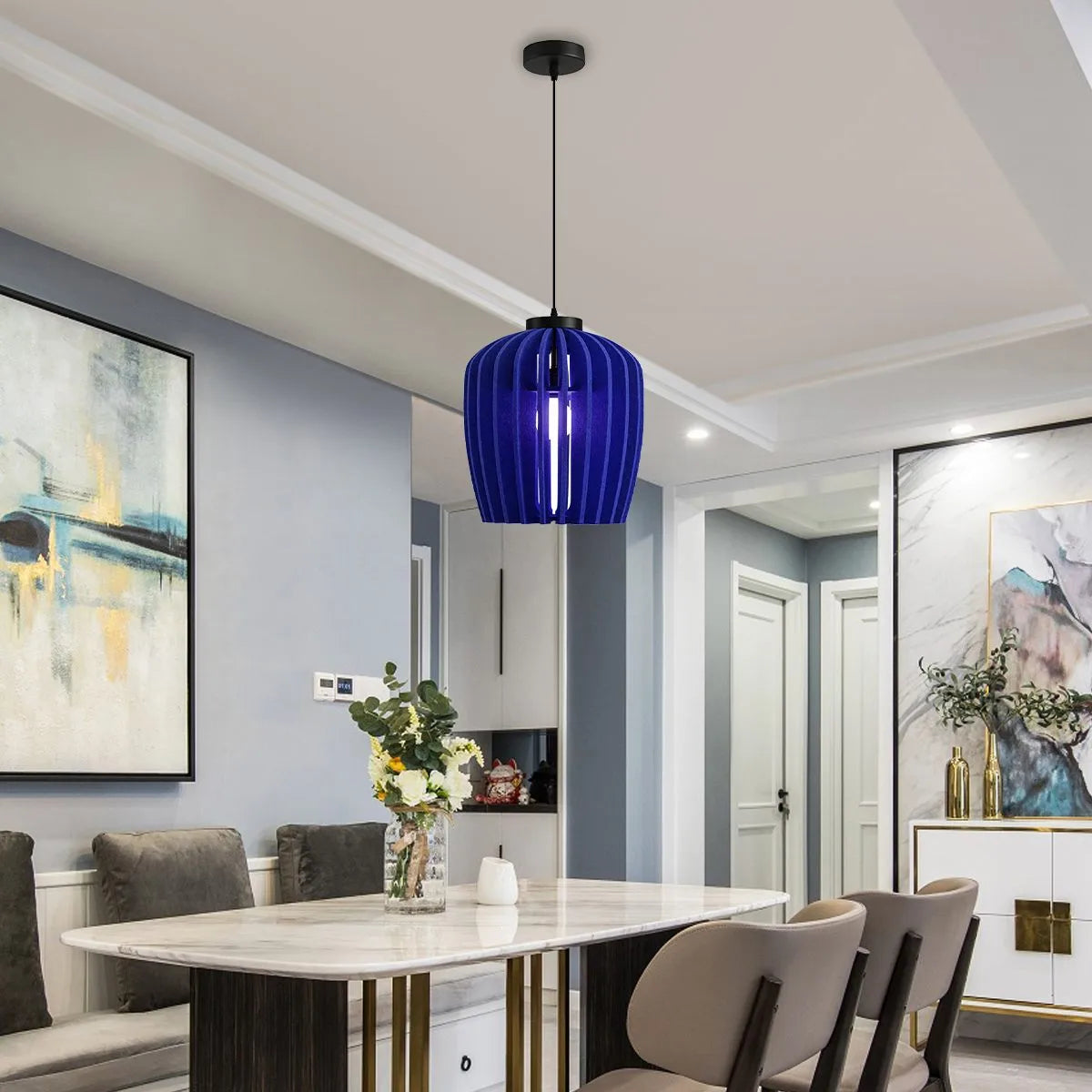 Feyran Wine Jar Shape Acoustic Pendant Light