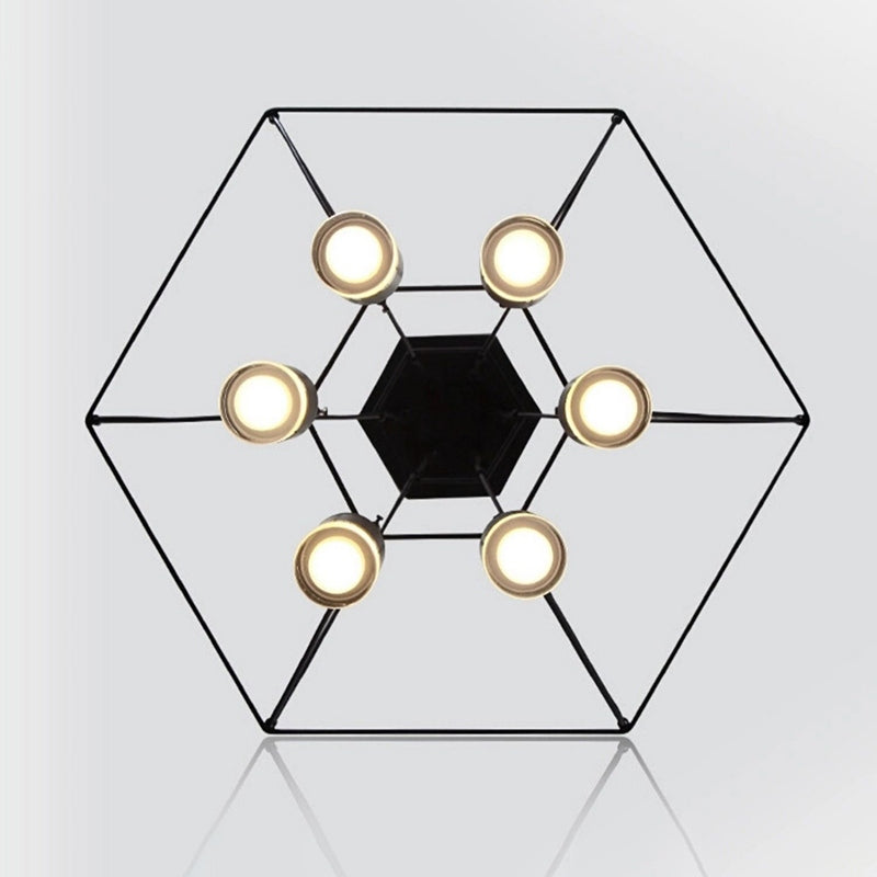 Feyran Wire Tiered Sculptural Chandelier