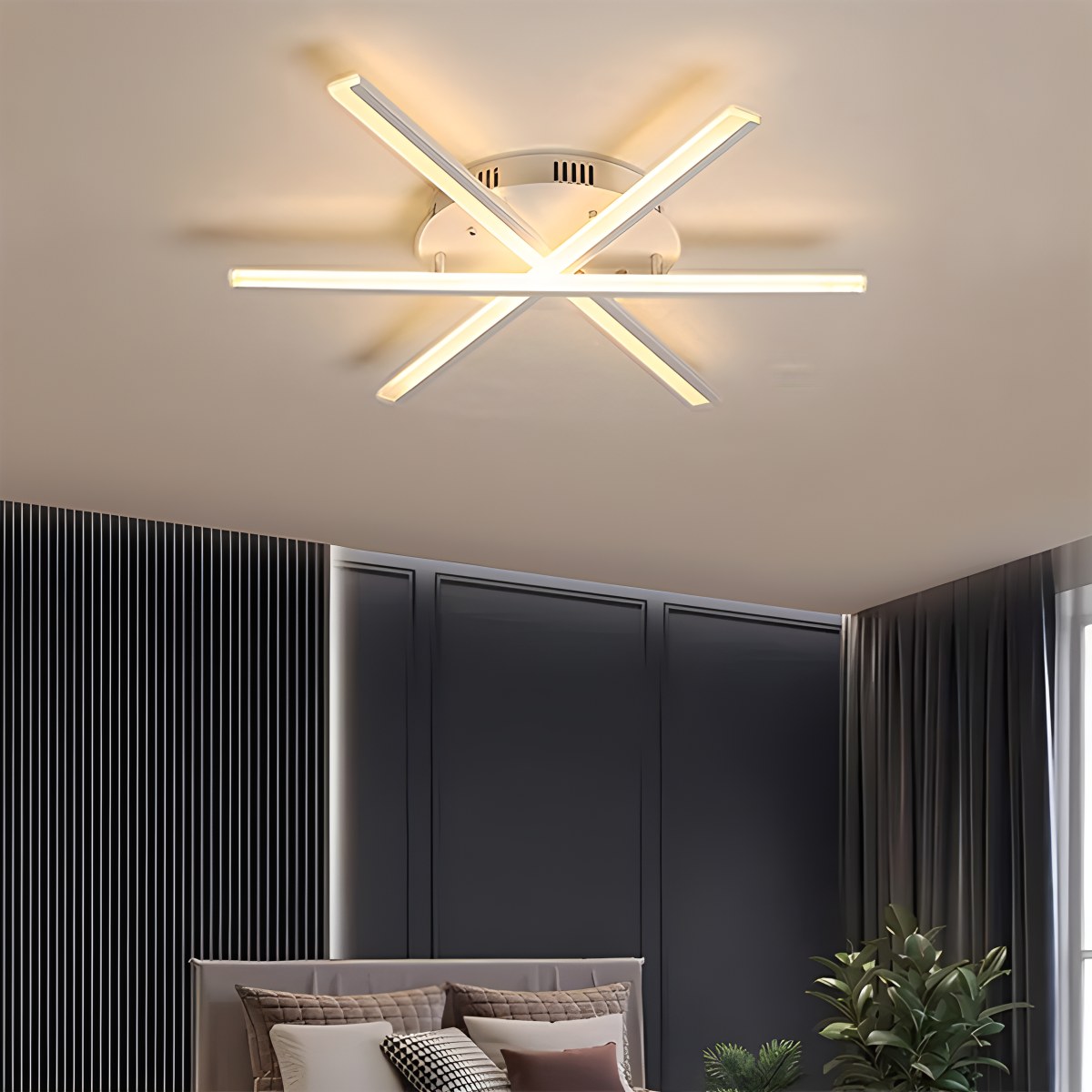 Feyran LED Strip Fan-Shaped Ceiling Lamp