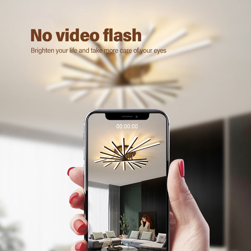 Feyran LED Strip Fan-Shaped Ceiling Lamp