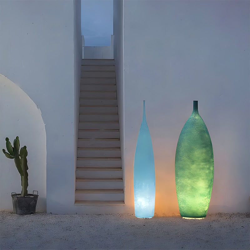 Feyran Colorful Vases Outdoor Floor Lamp