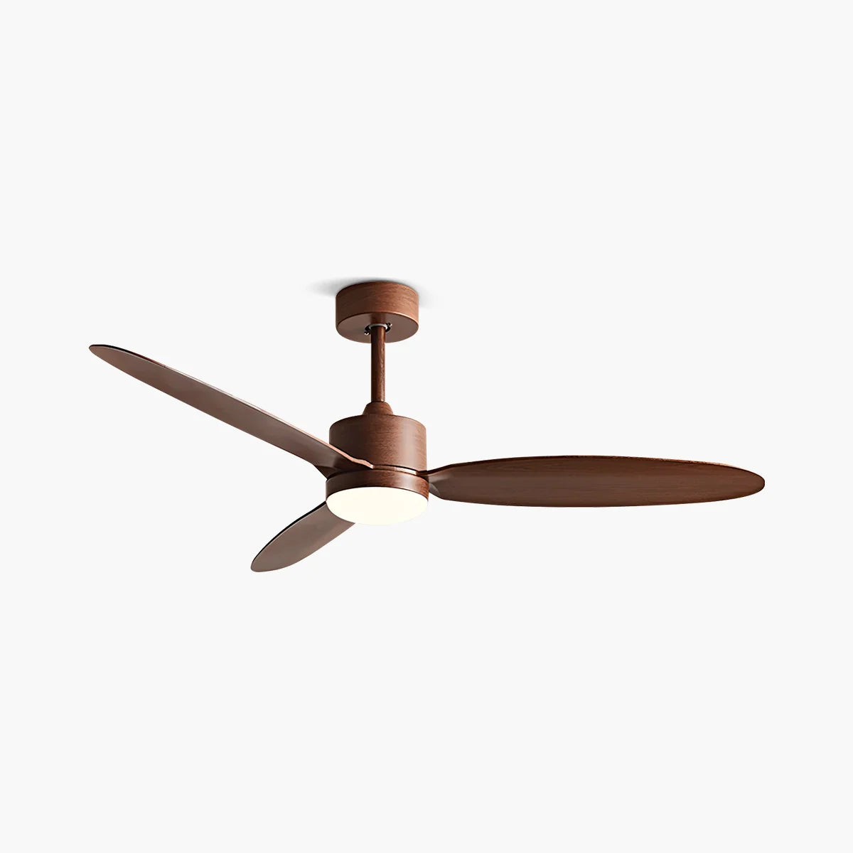 Feyran 3-Blade Ceiling Fan With Light for Bedroom