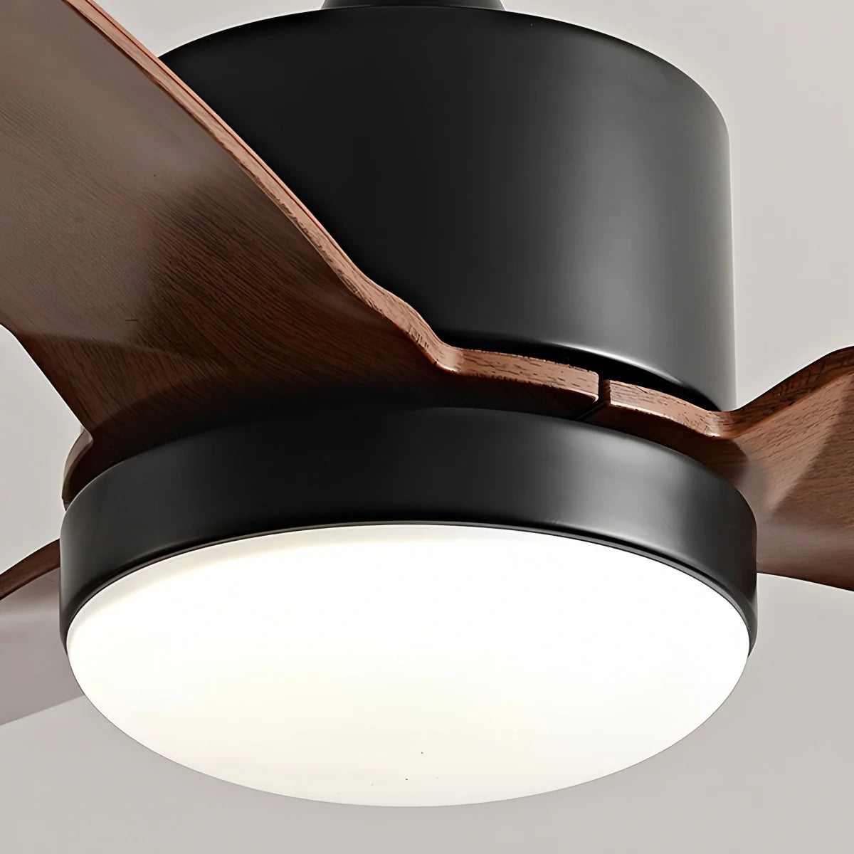 Feyran 3-Blade Ceiling Fan With Light for Bedroom