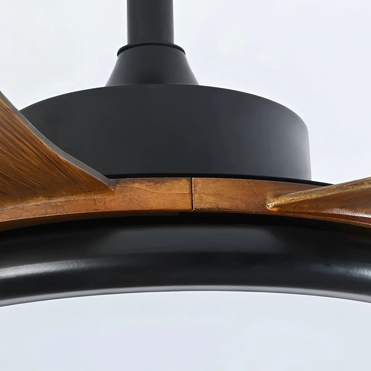 Feyran 5-Blade Wood Ceiling Fan with Light for Living Room