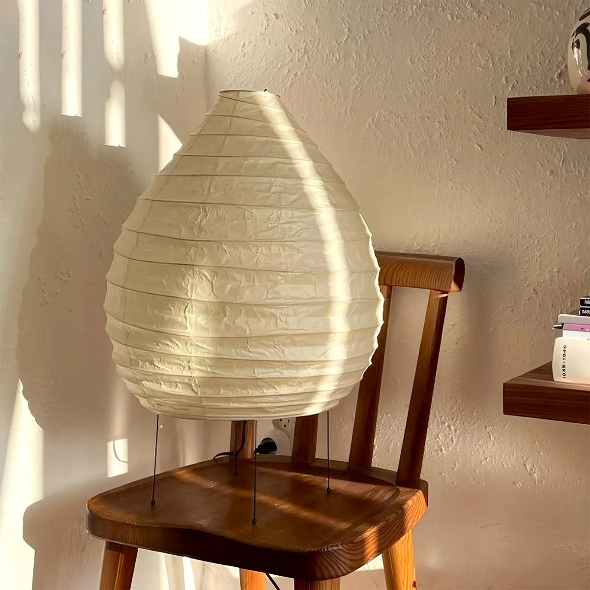 Feyran Akari 22N Rice Paper Table Lamp for Bedroom