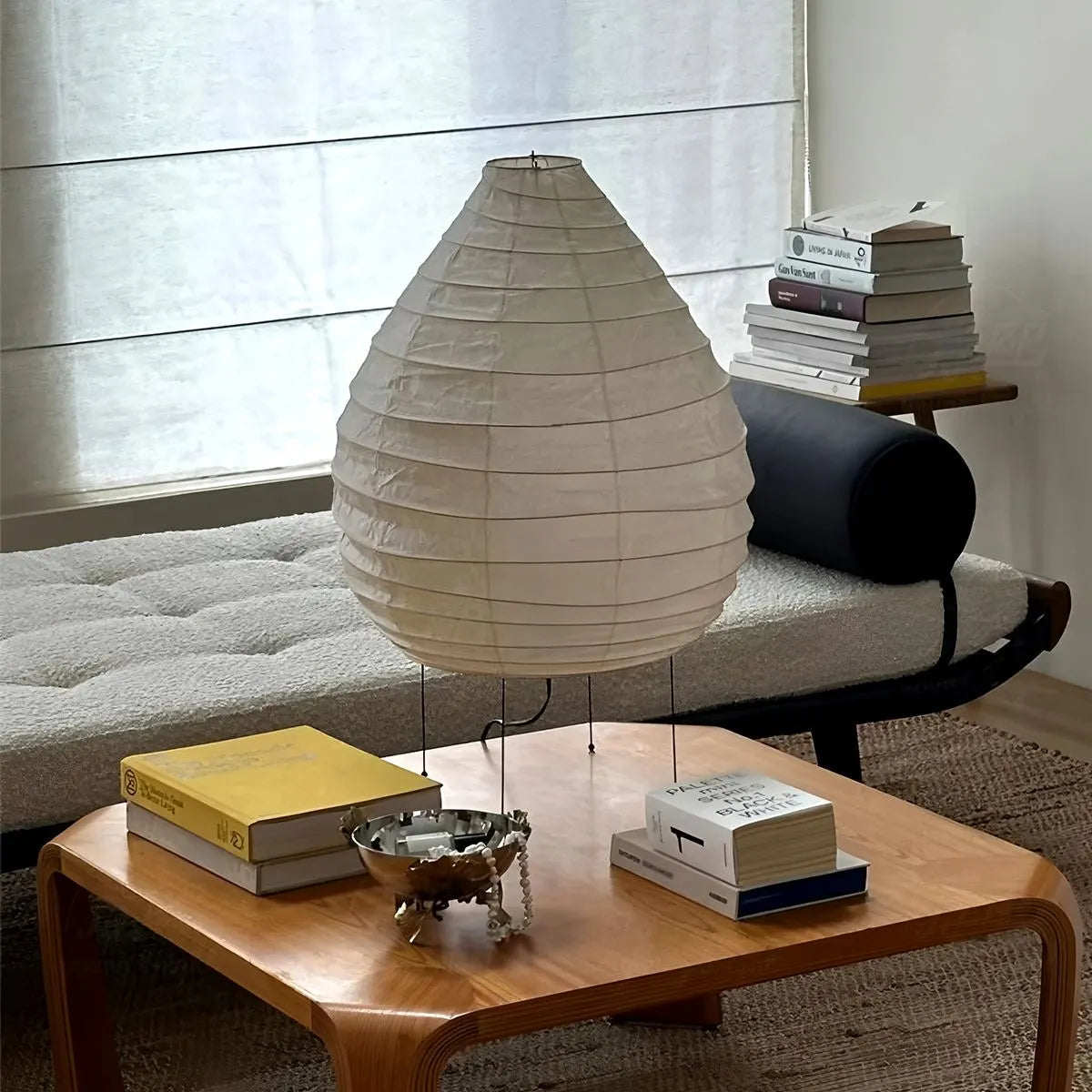 Feyran Akari 22N Rice Paper Table Lamp for Bedroom