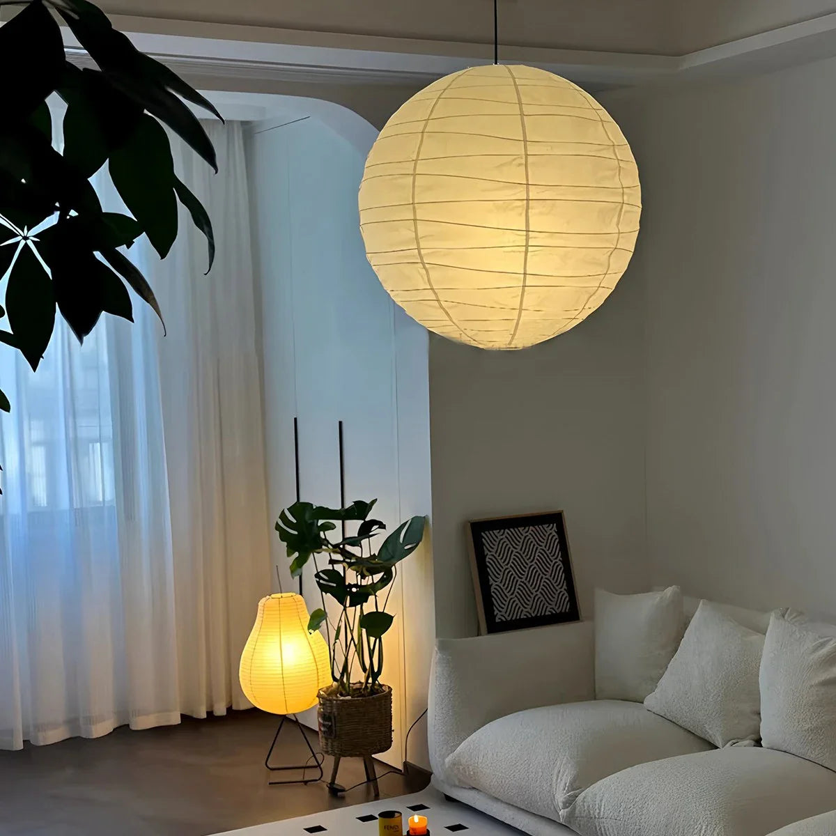 Feyran Akari D Series Pendant Lamp for Dining Room